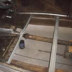 new floor supports installed
