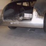new tail pan from EMS installed